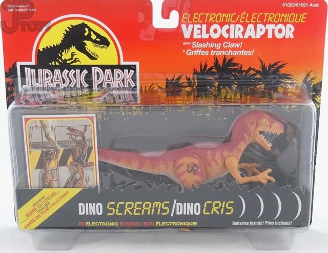 Figurine Jurassic Park Dinosaure 1993 amblin JP10 Raptor