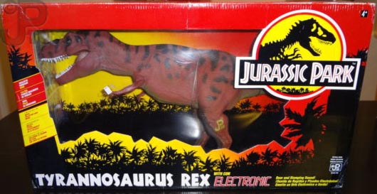 jurassic park electronic tyrannosaurus rex